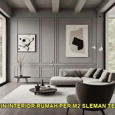 Mengenal Jasa Desain Interior Rumah Per M2 di Sleman